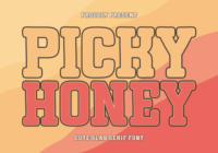 Picky Honey Font - Featured Image