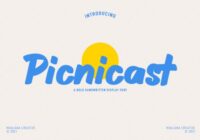 Picnicast Font - Featured Image