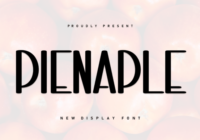 Pienaple Font - Featured Image