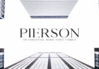 Pierson an Essensial Family Font - Featured Image