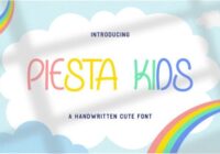Piesta Kids Font - Featured Image