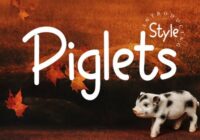 Piglets Font - Featured Image