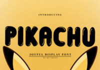 Pikachu Font - Featured Image