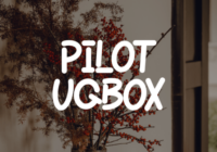 Pilot Uqbox Font - Featured Image