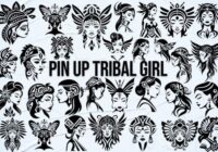 Pin-up Tribal Girl Font - Featured Image