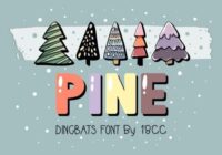 Pine Font - Featured Image