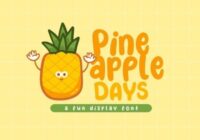 Pineapple Days Font - Featured Image