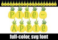 Pineapple Heart Font - Featured Image
