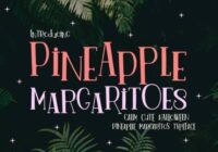 Pineapple Margaritoes Font - Featured Image