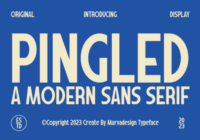 Pingled Font - Featured Image