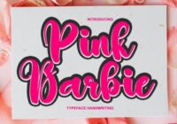 Pink Barbie Font - Featured Image