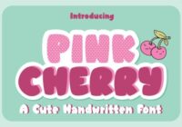 Pink Cherry Font - Featured Image