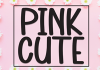 Pink Cute Font - Featured Image