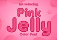 Pink Jelly Font - Featured Image