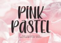 Pink Pastel Font - Featured Image
