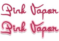 Pink Vapor Font - Featured Image