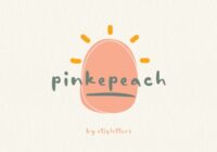 Pinkepeach Font - Featured Image