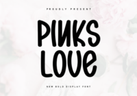 Pinks Love Font - Featured Image