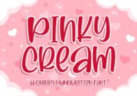 Pinky Cream Font - Featured Image