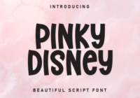 Pinky Disney Font - Featured Image