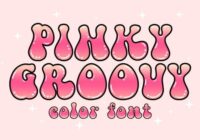 Pinky Groovy Font - Featured Image