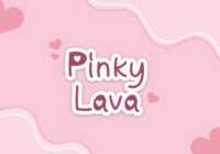 Pinky Lava Font - Featured Image