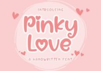 Pinky Love Font - Featured Image