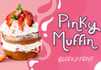 Pinky Muffin Font - Featured Image