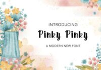 Pinky Pinky Font - Featured Image