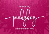 Pinkyboy Font - Featured Image