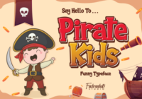 Pirate Kids Font - Featured Image