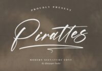 Pirattes Font - Featured Image