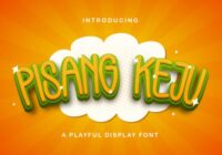 Pisang Keju Font - Featured Image