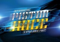 Piston Race Font - Featured Image