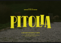 Pitolia Font - Featured Image