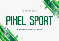 Pixel Sport Font - Featured Image