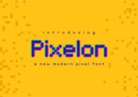 Pixelon Font - Featured Image