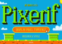 Pixerif Regular Font - Featured Image