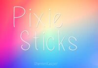 Pixie Sticks Font - Featured Image