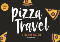 Pizza Travel Font - Featured Image