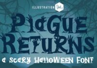Plague Returns Font - Featured Image