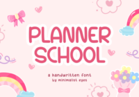 Plannerschool Font - Featured Image