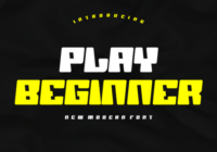 Play Beginner Font - Featured Image