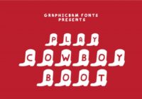 Play Cowboy Boot Font - Featured Image