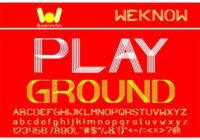 Play Ground Font - Featured Image
