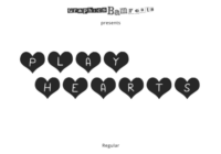 Play Hearts Regular Font - Featured Image
