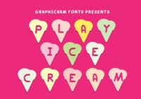 Play Ice Cream Font - Featured Image