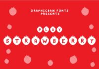 Play Strawberry Font - Featured Image
