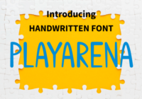 Playarena Font - Featured Image