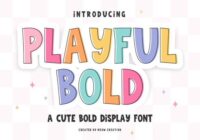 Playful Bold Font - Featured Image